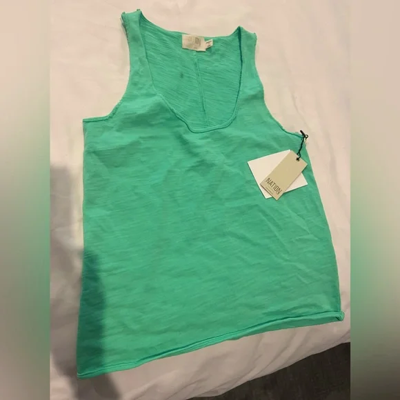 NWT Nation ltd “Courtney raw tank” racerback tank. - Picture 3 of 8